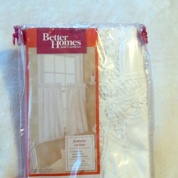 Better Homes And Gardens Other - Set of two - 36 inch small window tier Better Homes And Gardens Other - Set of two - 36 inch small window tier